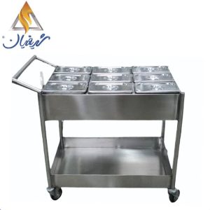 ترولی جا ادویه صنعتی